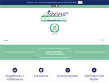 Tablet Screenshot of aironeambiente.it